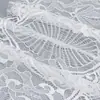 Renda de Cílios Malha de Trama 19cm, Renda de Código de Barras Não Elástica, Acessórios de Seda de Nylon para Acabamento de Renda em Lingerie Feminina