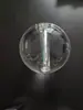 Bola de Luz de Cristal K9 al por Mayor con Agujero Central, Accesorios para Lámpara de Mesa, Buena Transmisión de Luz, Alta Planitud, Artesanía con Bola de Luz Tallada en el Interior