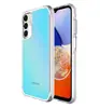 Capa de celular transparente de cristal galvanizado para Samsung A15 gradiente quatro cantos resistente a quedas macia TPU + PC capa protetora de celular