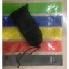 Venda Direta de Fábrica de Elásticos de Resistência de Cinco Cores com Etiquetas para Treino de Quadril e Pernas, Equipamentos de Fitness