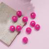 Pingente de Pompom de Crina de Cavalo Japonês e Coreano 15mm Artesanal DIY Joias Acessórios de Brinco Pingente de Pelúcia Faux Mink