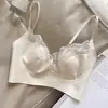 Sujetador de Copa con Orejas de Conejo de Encaje Francés para Mujer Push-up Estilo Delgado Sin Aros Espalda Bonita Busto Grande Hace Más Pequeño Fabricante de Lencería Venta al por Mayor