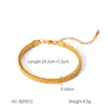 Procesamiento y Personalización de Pulseras Europeas y Americanas de Acero Inoxidable, Cadenas Retorcidas, Cadenas de Hoja, Cadenas Figaro, Cadenas de Hueso de Serpiente, Pulseras Transfronterizas de Acero de Titanio