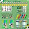 Decorações de Festa Temáticas da Copa do Mundo Mais Vendidas da Amazon: Pulseiras de Medalha de Futebol, Cadernos, Chaveiros, Apitos
