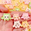 Acessórios de Resina de Menina Bolha Desenho Animado DIY Artesanal Decoração com Cola de Chantilly Caixa de Armazenamento Acessórios de Menina SP Enfeites DIY