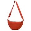 Fábrica Fuente Misma Tienda de Vestir Youjia Bolso Cruzado para Mujer Caperucita Roja Bolsa de Nylon Tipo Dumpling Bolso de Hombro para Estudiante Bolsa de Tela