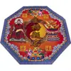 Caixa Grande Octogonal de Liga de Metal Feita de Papel com Abertura Média Produtos Semi-Acabados Dourados Barras e Lingotes de Ouro Sacrificiais para Limpeza de Túmulos Qingming Suprimentos