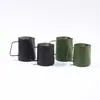 450ml Aço Inoxidável 316 Caneca para Latte Art Caneca para Espumar Leite Jarra de Leite Doméstica Bico Fino Panela para Latte Art Taça de Vinho Portátil Rótulo Personalizado
