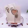 Invitación Creativa Europea Jubileo de Oro de Gama Alta Láser Estampado en Caliente Tarjeta de Invitación de Boda Productos de Papel Rojo para Sobres de Negocios