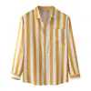 Estación Independiente Comercio Exterior Transfronterizo Ropa Nueva para Hombre Moda Otoño 2025 Casual Camisa de Manga Larga con Estampado 3D para Hombre