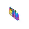 Tapa de Válvula Francesa de Aleación de Aluminio Colorida para Bicicleta CNC Tapa del Núcleo de la Válvula Accesorios en Stock