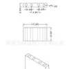 Base de anillo magnético 16x9mm, base de inductor, base - BASE-042