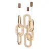 Candelabro de Cristal para Escaleras de Lujo Ligero con un Toque de Alta Gama, Adecuado para Villas Dúplex, Salas de Estar Amplias y Iluminación Principal de Vestíbulos de Lujo