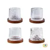 Vaso de Whiskey Moderno, Vaso para Licores, Vaso para Cerveza, Vaso Mezclador, Vaso para Cócteles Personalizado, Vaso Giratorio para Aliviar el Estrés