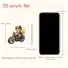 Acessórios Automotivos Transfronteiriços Decoração de Interior Pingente de Carro Acrílico Criativo Bidimensional Decoração Suspensa de Motocicleta