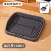 Inodoro extra grande para perros pequeños, medianos y grandes, diseño de panel plano con valla alta para evitar salpicaduras, viene con un soporte, venta al por mayor desde el fabricante