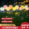 Lámpara de pie de hortensia LED lámpara de paisaje ambiental lámpara de jardín exterior a prueba de lluvia decoración de diente de león de jardín villa margarita