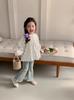 Camisa para Niña Tongsen Tongma Primavera 2026 Nueva Elegante de Moda Camisa Estilo Baby Doll Top Camisa Blanca Infantil