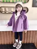 Chaqueta de Forro Polar para Niñas 2026 Nuevo Modelo de Invierno Abrigo de Invierno para Niños Top Casual para Niñas Cortavientos Grueso Popular