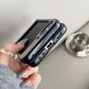 Estilo Europeo y Americano Corazón de Cuervo Adecuado para Funda de Teléfono Móvil Samsung Zflip3 Plegable Zflip6 Elegante Flip4 Moda Negocios