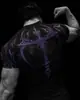 Breathedivinity2025 Nuevos Mallas Deportivas Elásticas de Secado Rápido Manga Corta Venom para Hombres y Mujeres