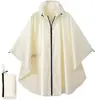 Poncho Impermeable Tres en Uno para Senderismo al Aire Libre Poncho Multifuncional Impermeable Fácil de Transportar Lona Esterilla para Suelo