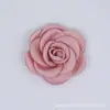 En stock 6cm borde ardiente rosa camelia directo de fábrica coreano DIY accesorios para el cabello zapatos flor accesorios de ropa accesorios de broche