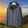 Chaqueta Impermeable Estilo Americano para Hombre Primavera y Otoño Nuevo Guerrero Negro Traje de Montaña para Pareja para Exteriores Montañismo Logotipo Estampado