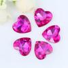 Pontiagudo fundo em forma de coração 6 * 27mm em forma especial strass telefone móvel DIY saco de material telefone móvel beleza diamante adesivo acessórios de diamante