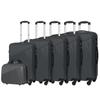 Maleta de Viaje Multicompartimento ABS Transfronteriza Regalo Viaje Caja con Contraseña Impermeable Ruedas Universales Trolley Expandible