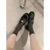 Mocasines Suaves de Piel Genuina con Estilo Vintage para Mujer, con Punta Redonda Inspirada en Londres
