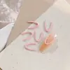 Accesorios para Uñas con Encaje Suave Tallado Estilo Francés, Adorno de Encaje para Uñas tipo Falda, Decoración Versátil de Pedrería para Uñas, Accesorios de Uñas de Resina Usables