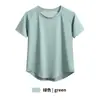 Camiseta Deportiva de Manga Corta para Mujer de Verano, Secado Rápido, Transpirable, para Correr, Fitness, Yoga, Holgada, Talla Grande, Ropa de Bádminton mm