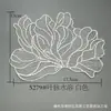 Sisi 2025 Novo Renda Bordada em Computador Renda Corsage Flores Decorativas Pequeno Fresco Gola Flor Peça de Flor de Gaze de Vidro