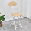 Silla plegable, taburete, silla portátil para exteriores, respaldo simple, silla de entrenamiento, hogar, dormitorio de estudiantes, taburete redondo simple