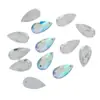 Sementes de melão 9*17mm furo duplo furadeira de costura à mão DIY roupas de dança sapatos e chapéus acessórios com formato furo duplo acrílico flat drill