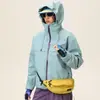Chaqueta Exterior 3 en 1 para Hombres y Mujeres, Conjunto de Dos Piezas Desmontable Cortavientos Impermeable, Chaqueta de Senderismo Cálida para Protección contra el Frío en Otoño/Invierno