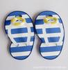 Suministro directo de fábrica etiquetas de equipaje con forma de pantufla etiqueta de equipaje creativa se puede escribir en la parte posterior se puede personalizar