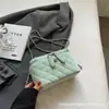 Minibolsa para Mujer 2026 Nuevo Modelo Bolso de Hombro Único Cruzado Transfronterizo Más Vendido Acolchado con Cadena Bolso Cuadrado Pequeño de Alta Gama en Forma de Caja
