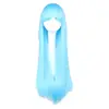 Peluca Cos Peluca de Pelo Largo Recto Colorida Peluca de Cosplay Estilo Anime Europeo y Americano En Stock Peluca de 80 cm En Stock