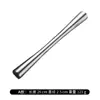 Aço Inoxidável 304 Barra para Gelo Picado Barra para Amassar Frutas Martelo de Limão Barra para Suco Loja de Chá com Leite Barra Especial para Amassar Frutas Martelo de Gelo