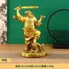Enfeite Zhongkui de Latão, Zhongkui de Latão, Decoração para Casa Enfeite de Latão para Escritório, Artesanato em Metal