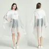 Poncho Capa de Chuva Eva Portátil para Adultos e Crianças Capa de Chuva Descartável Poncho Espessado para Caminhada ao Ar Livre