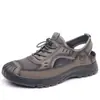 Sandalias de Verano, Zuecos de Playa, Zapatos Nuevos para Hombre, Zapatos Casuales para Hombre con Diseño Hueco, Zapatos Perezosos sin Cordones, Antideslizantes y Cómodos