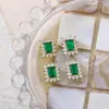 Decorações de Arte para Unhas com Zircônia de Ano Novo Cheias de Diamantes, Corações Pêssego, Corações Vazados Vermelhos Brilhantes, Diamantes Quadrados Gota d'Água, Decorações de Unha Esmeralda