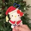 Auténtico Peluche de Dibujos Animados Sanrio Hello Kitty Bolsa Decoración Colgante Llavero Colgante