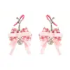 Pinzas para Pezones Femeninos con Cascabeles, No Dolorosas, Resistentes, Pinzas Clitorianas de Múltiples Puntos, Pinzas para Pezones con Cascabel de Lazo, Productos para Adultos