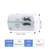 Bolsa de Lavandería de Malla Fina Estampada Bolsa de Lavandería Especial para Ropa Bolsa para Sujetadores Bolsa de Malla Cilíndrica para Lavandería Juego Engrosado