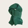 Bufanda Versátil de Color Sólido Romántico~ Estilo Coreano Ilumina los Tonos de Piel Estilo Ins Calentador de Cuello Tejido Suave Accesorios de Ropa para Mujer