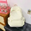 Mochila Escolar para Mujer, Estilo Japonés, Mochila Casual para Campus para Estudiantes de Secundaria y Universidad, Mochila Ligera de Viaje para Niñas